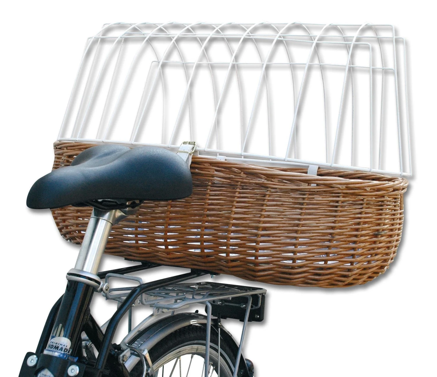 Aumüller Fahrrad-Tierkorb Maxi Komplett 65x45x38cm 4 Aumüller Fahrrad-Tierkorb Maxi Komplett 65x45x38cm – Bild 2