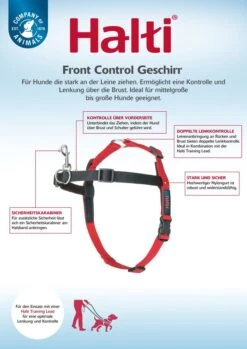 Halti Front Control Trainings- / Erziehungsgeschirr -Katzen- Und Hundetagebuch 03425 3