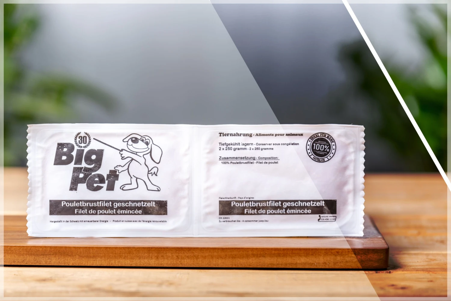 BigPet Pouletbrustfilet Geschnetz 2x250g 4 BigPet Pouletbrustfilet Geschnetz 2x250g – Bild 2