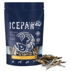Icepaw Snack Sprotten 250 G -Katzen- Und Hundetagebuch 1032 neu