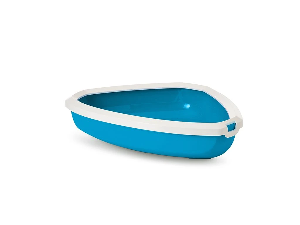 Savic Katzentoilette Rincon Weiss / Blau 3 Savic Katzentoilette Rincon Weiss / Blau