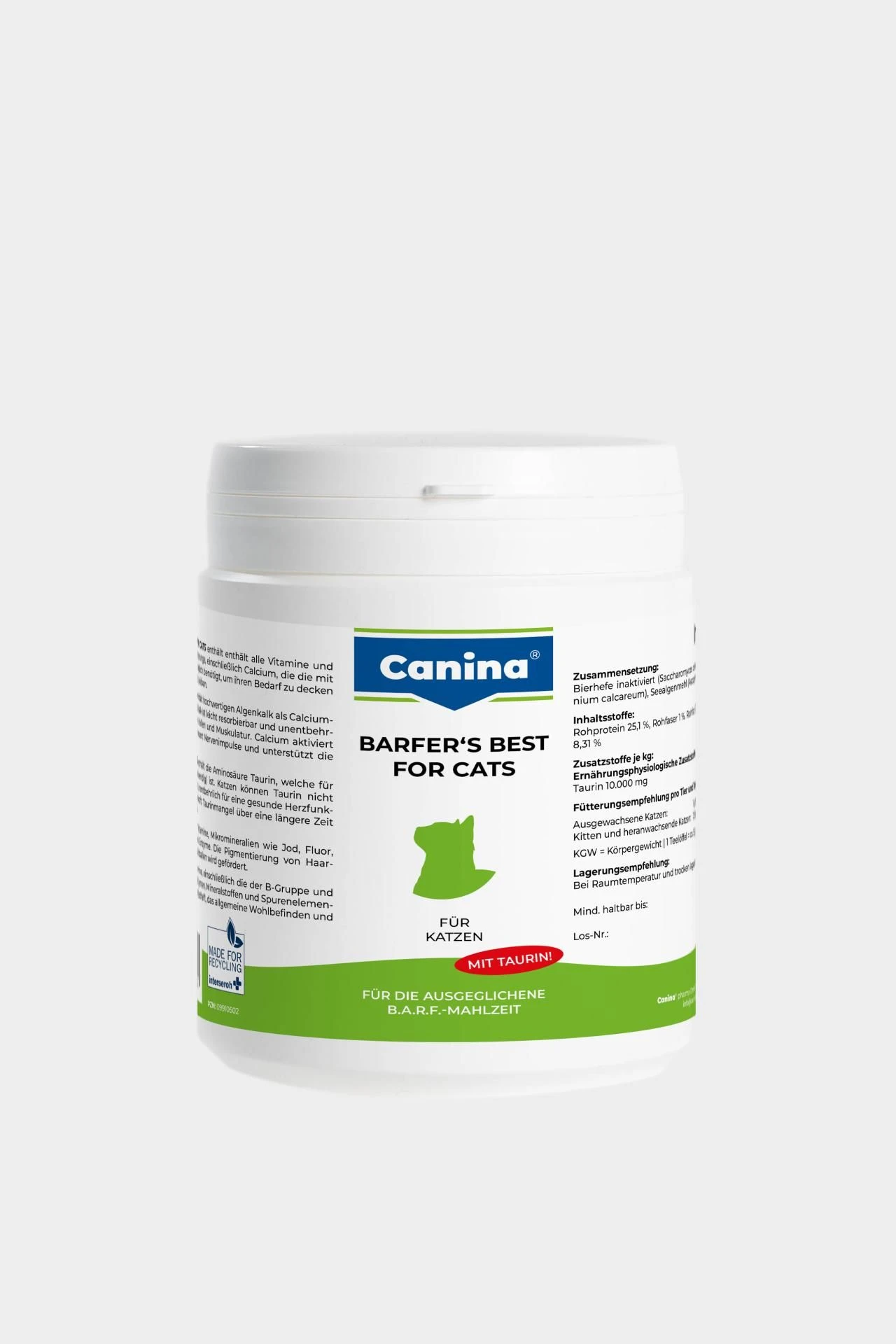 Canina Barfer's Best Für Katzen 180 G 3 Canina Barfer's Best Für Katzen 180 G
