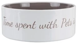 Keramiknapf Pet's Home Creme / Taupe -Katzen- Und Hundetagebuch 25054 5