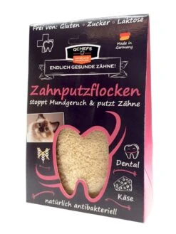 QCHEFS Zahnputzflocken Katze 80 G -Katzen- Und Hundetagebuch 269805 3