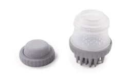 ScrubBuster Shamponierbürste Hellgrau Ca. 10 X 7.5 Cm -Katzen- Und Hundetagebuch 309428 3