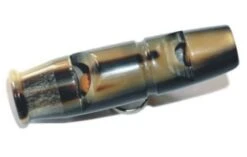 Büffelhornpfeife Doppelt (Pfiff&Triller) Länge 9cm