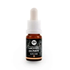 In-Fluence Lachsöl Mit Hanf 6% CBD 10 Ml