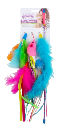 Pawise Katzenangel Mit 5 Aufsätzen