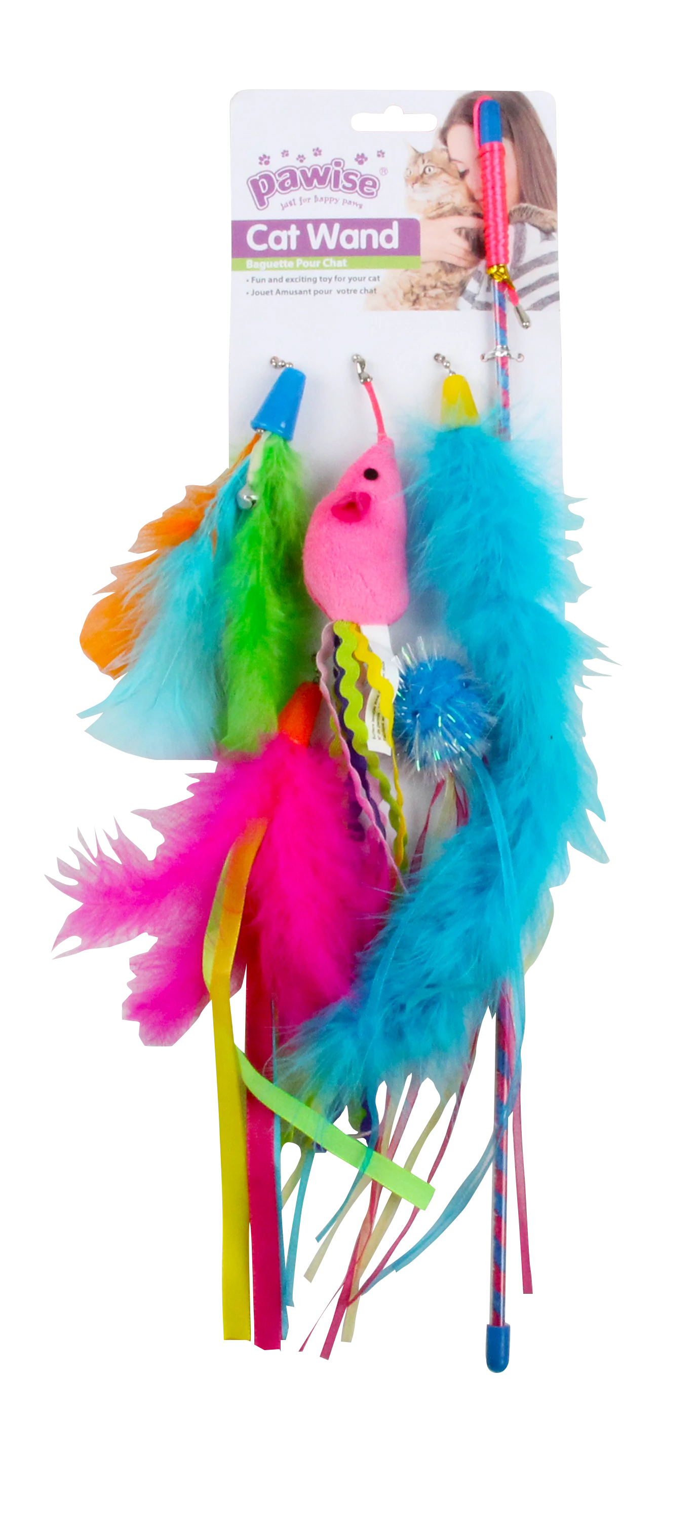 Pawise Katzenangel Mit 5 Aufsätzen 3 Pawise Katzenangel Mit 5 Aufsätzen