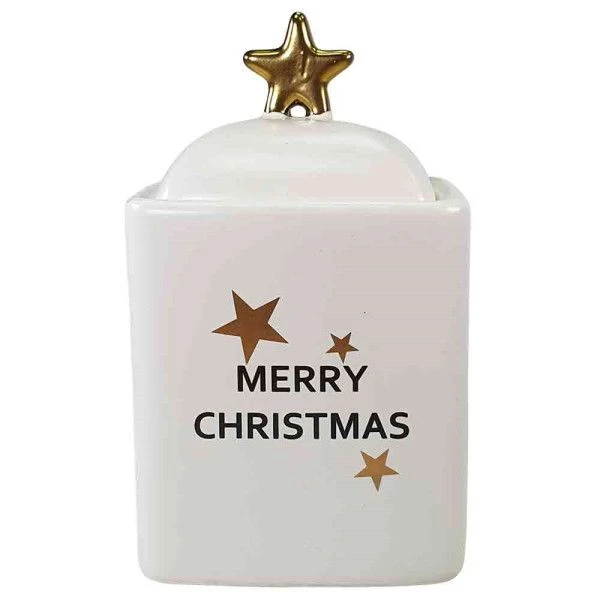 Nobby Leckerli Dose "Star" Weiss 11 X 11 X 19 Cm 3 Nobby Leckerli Dose "Star" Weiss 11 X 11 X 19 Cm