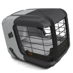 4pets Transportbox Caree Cool Grey -Katzen- Und Hundetagebuch 70511.0010 3