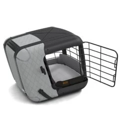 4pets Transportbox Caree Cool Grey -Katzen- Und Hundetagebuch 70511.0010 5