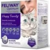Feliway Optimum Starter-Set Steckdosen-Verdampfer + 30-Tage-Flasche -Katzen- Und Hundetagebuch 7336