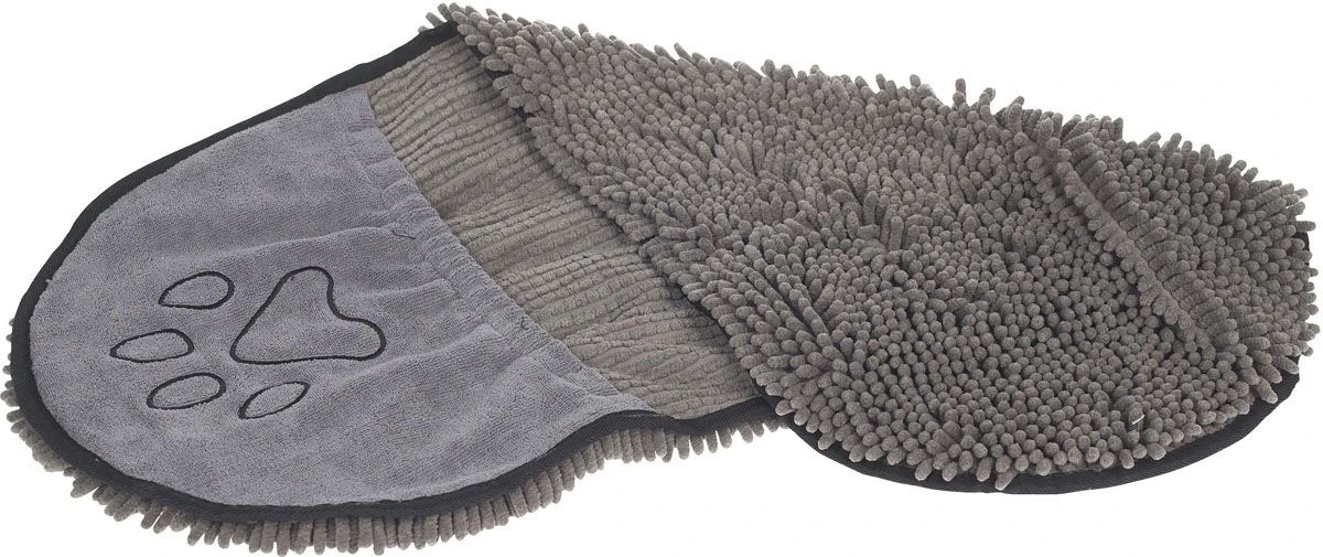 Dirty Dog Shammy Grau 33x78cm 3 Dirty Dog Shammy Grau 33x78cm