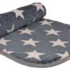 Petlando Stars Kuscheldecke Grau 1 Petlando Stars Kuscheldecke Grau -Katzen- Und Hundetagebuch cr 481050 1