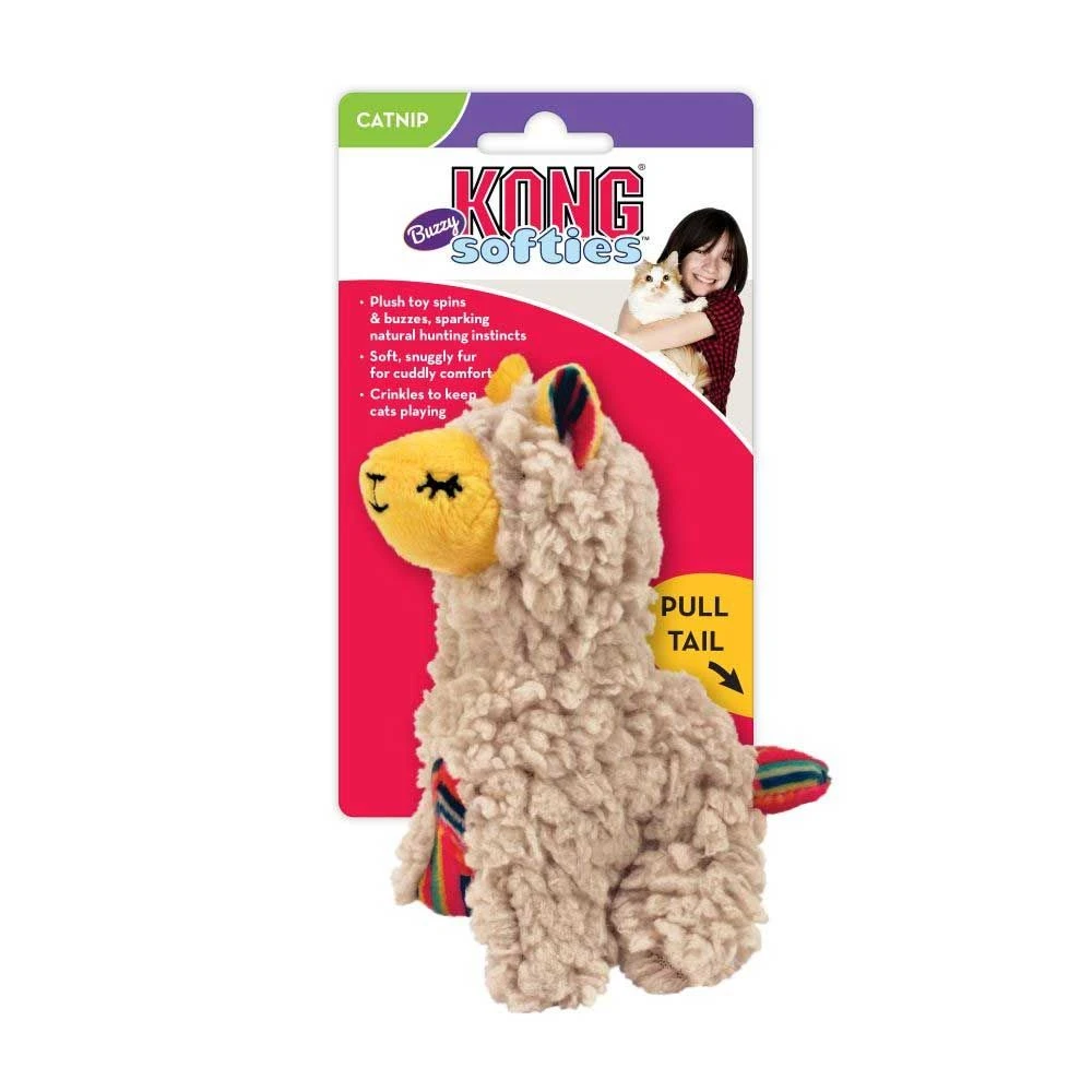 KONG Cat Softies Buzzy Llama 4 KONG Cat Softies Buzzy Llama – Bild 2