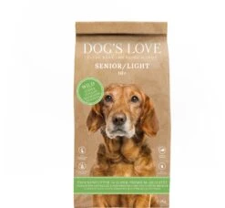 Dogs Love Trocken Senior Wild Mit Süsskartoffeln & Spinat