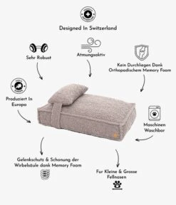 PET & Co. Cordi Boucle L Grau -Katzen- Und Hundetagebuch dogyecblg