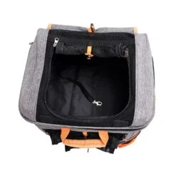 Ibiyaya Transportrucksack Two Tier Orange -Katzen- Und Hundetagebuch fc1980 5
