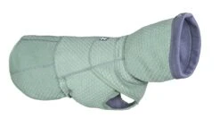 Hurtta Midlayer-Mantel Razzle-Dazzle Grün / Grau