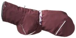 Hurtta Mudventure ECO Regenjacke Aubergine -Katzen- Und Hundetagebuch hurttamudventurecoateco eggplant aw23 53