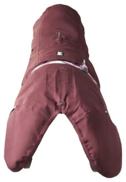 Hurtta Mudventure ECO Regenjacke Aubergine -Katzen- Und Hundetagebuch hurttamudventurecoateco eggplant aw23 54