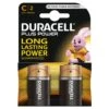 Duracell Alkaline 1.5V 2 Stück Baby C LR14 AM2 Moyenne -Katzen- Und Hundetagebuch m314002