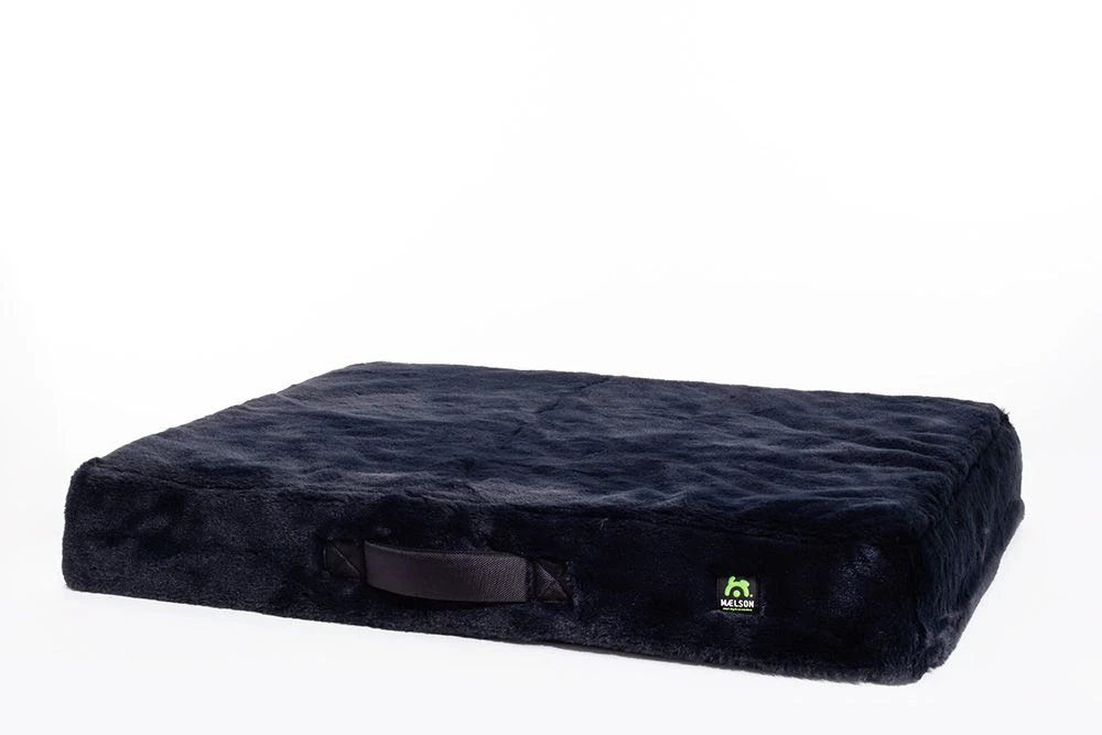 Maelson MemoFluff Hundebett Schwarz 3 Maelson MemoFluff Hundebett Schwarz