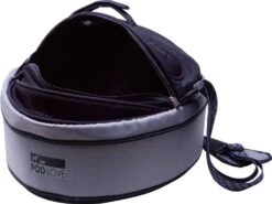 PetEgo Pod ILove Silber/schwarz 38x38x38cm. -Katzen- Und Hundetagebuch p1117.5 2