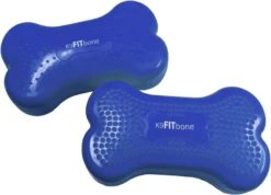 FitPaws K9FITbone MINI, Blau 2er Set 27x20x12 Cm
