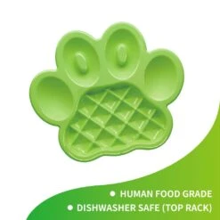 Pet Dream House PAW Slow Feeder Grün 36 X 30 X 3 Cm -Katzen- Und Hundetagebuch pdhf002.5