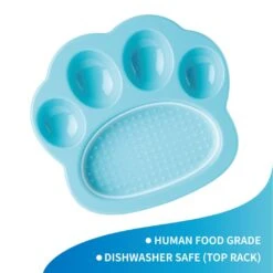 Pet Dream House PAW 2-IN-1 Mini Slow Feeder Blau 20 X 18 X 3 Cm 10 Pet Dream House PAW 2-IN-1 Mini Slow Feeder Blau 20 X 18 X 3 Cm -Katzen- Und Hundetagebuch pdhf013.5