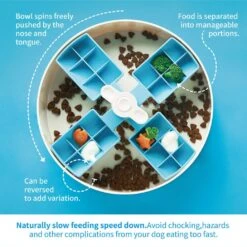 Pet Dream House Slow Feeder Windmühle Blau Ø 25 X 9.2 Cm 11 Pet Dream House Slow Feeder Windmühle Blau Ø 25 X 9.2 Cm -Katzen- Und Hundetagebuch pdhf105.4