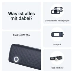Tractive GPS Tracker Cat 5 Mini 15 Tractive GPS Tracker Cat 5 Mini -Katzen- Und Hundetagebuch q5200 3 7