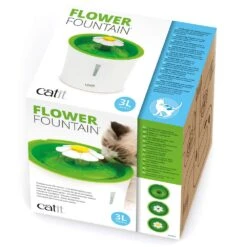 Catit Flower Trinkbrunnen 3 L -Katzen- Und Hundetagebuch q650.728 2
