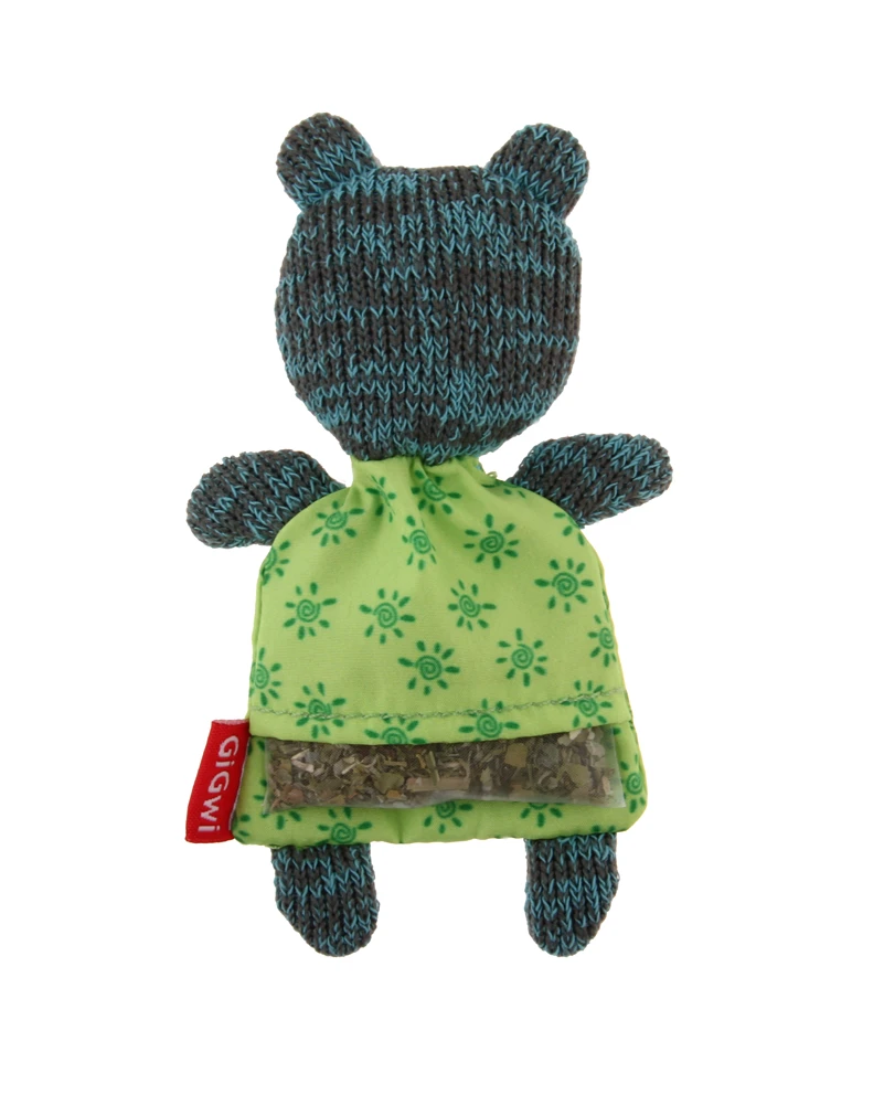 GiGwi Katzenspielzeug Frosch Mit Catnip 7 X 2.5 X 12 Cm 4 GiGwi Katzenspielzeug Frosch Mit Catnip 7 X 2.5 X 12 Cm – Bild 2