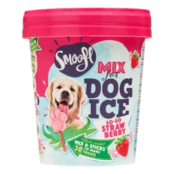 Smoofl Hundeglace Strawberry Mix