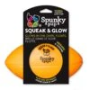 Spunky Pup Squeak & Glow Football Assortiert 2 Spunky Pup Squeak & Glow Football Assortiert -Katzen- Und Hundetagebuch sp1962